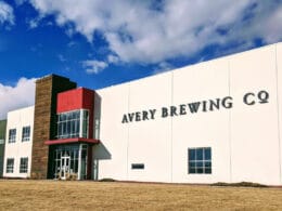 Image of the outside of the Avery Brewing Company in Boulder, Colorado