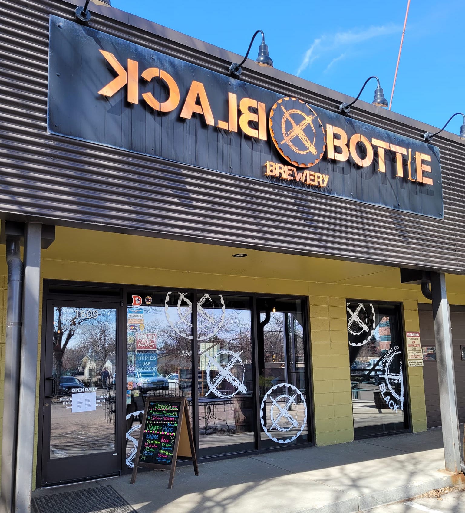Image of the Black Bottle Brewery in Fort Collins, Colorado
