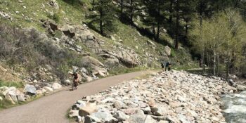 Boulder Canyon Trail Biking Hiking Colorado