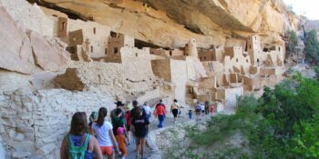 Colorado Educational Field Trip Mesa Verde Cliff Palace Guided Tour