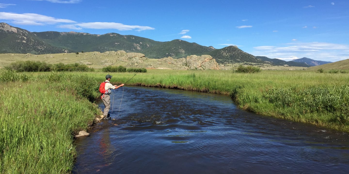 Colorado Fly Fishing River Rocky Mountains