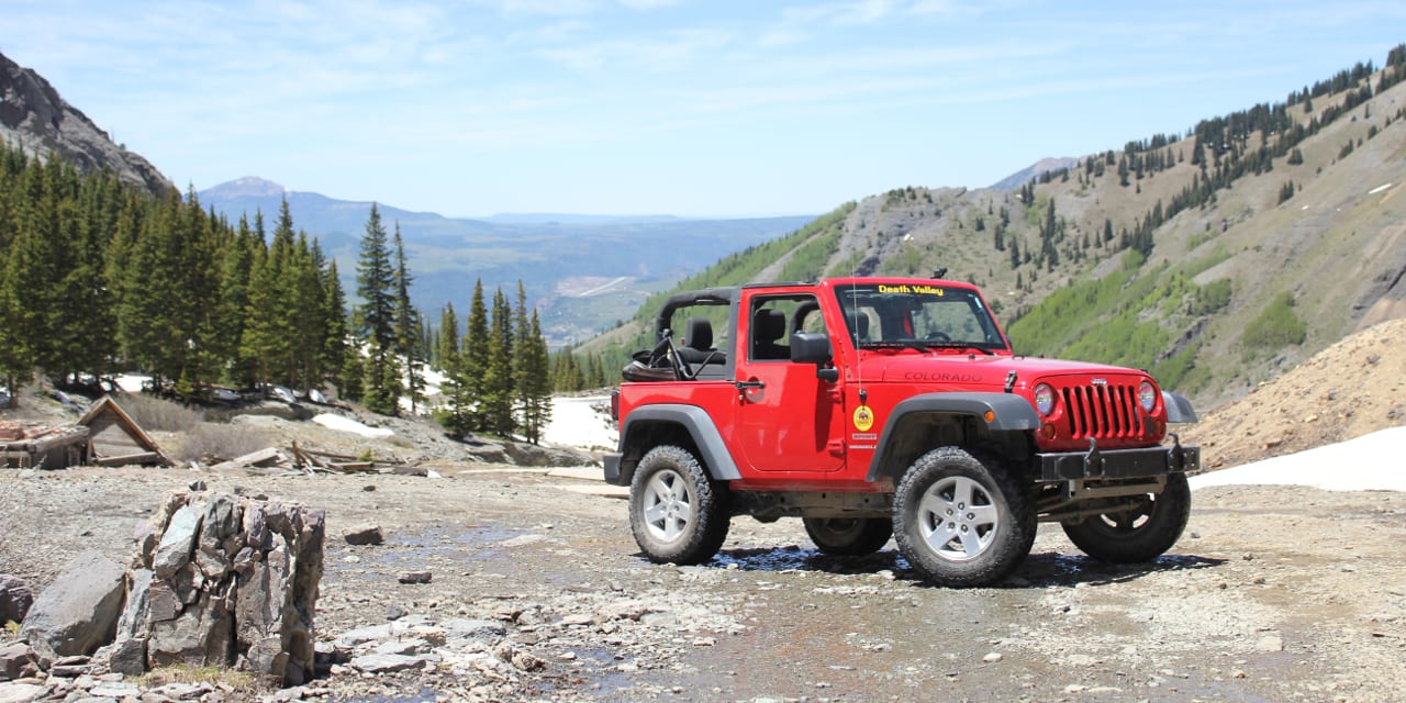 Colorado Off Road Jeep Trail Tomboy Telluride