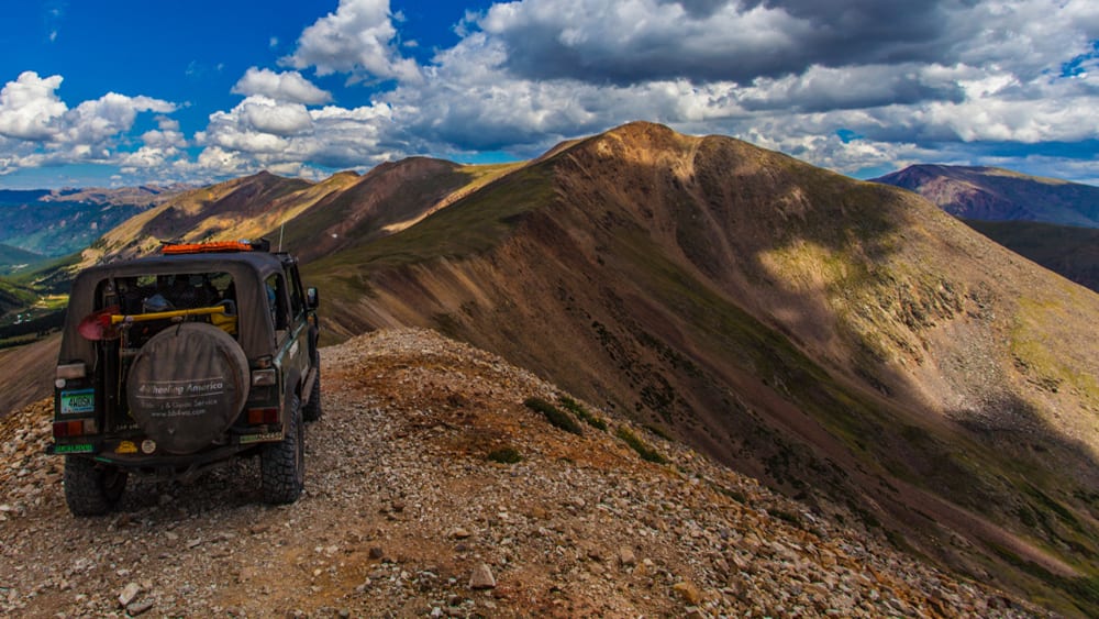 Colorado Off Road Jeep Mountain Peak