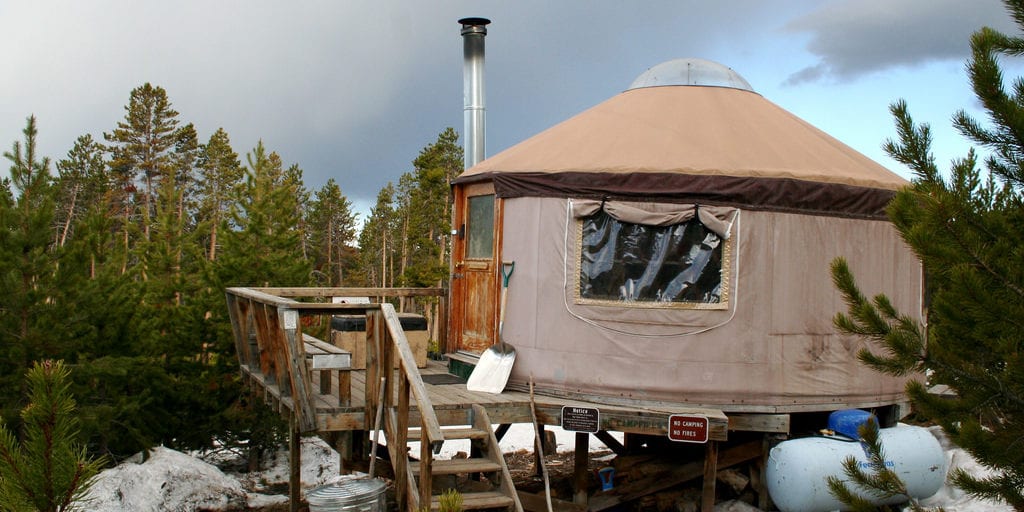 Colorado State Park Cabin Yurt Rentals State Forest