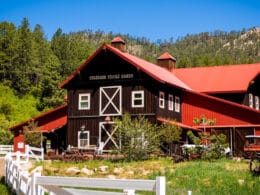 Image of the Colorado Trails Ranch barn in Durango