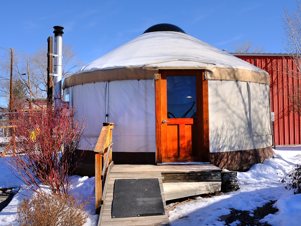 Colorado Yurt Company Show Home Montrose CO