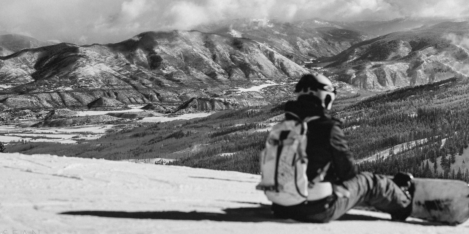 Colorado Ski Resort Snowmass Mountain Introspective