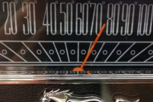 Ford Mustang speedometer