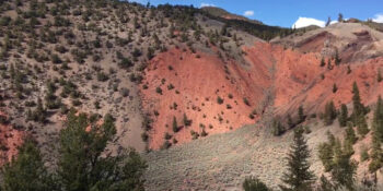 Dotsero Volcano Crater Colorado