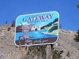 Image of the sign to the Gateway Natural Area in Colorado