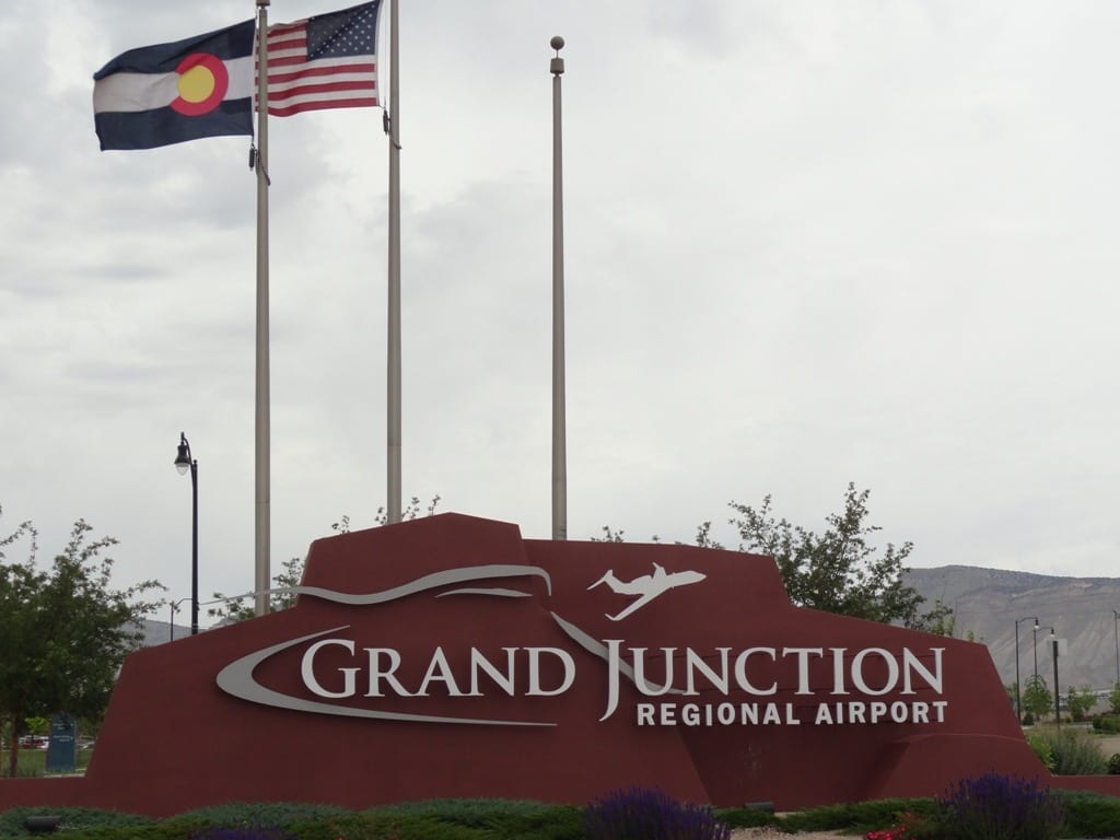 Grand Junction Regional Airport Sign