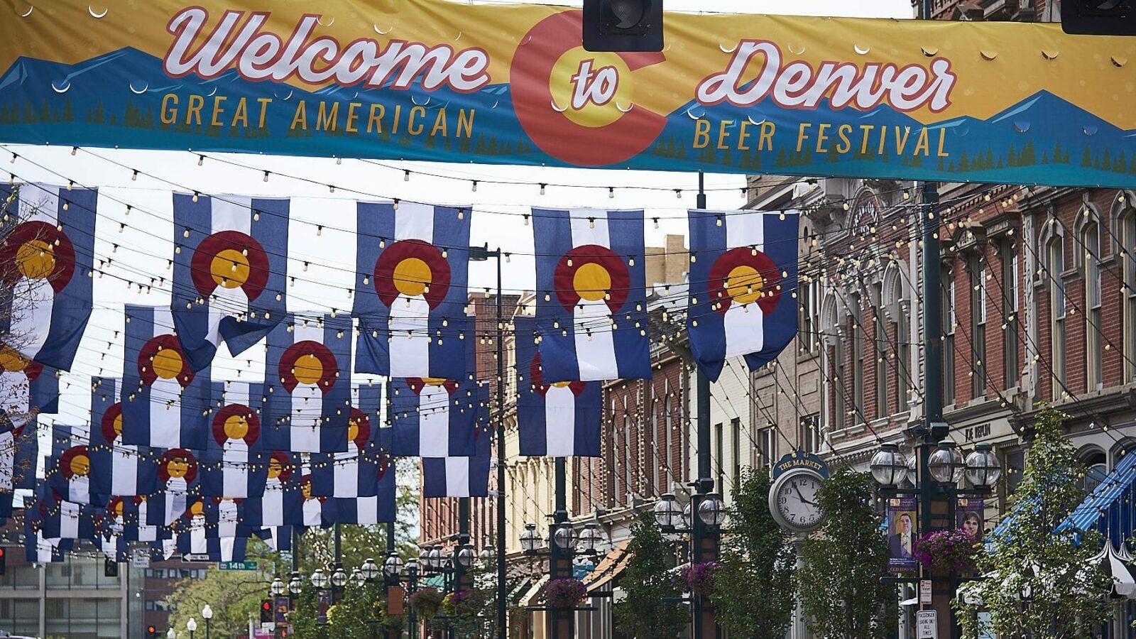 image of sign for great american beer festival denver