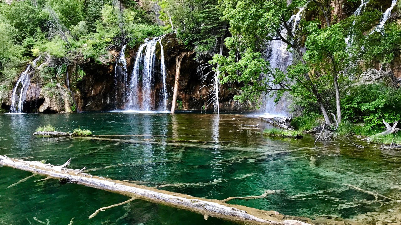 Hanging Lake Waterfalls Colorado