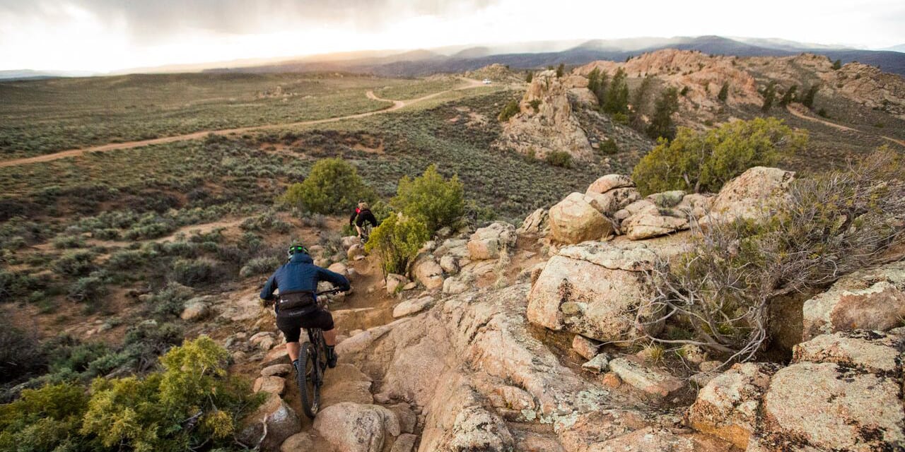 Hartman Rocks Trails in Colorado