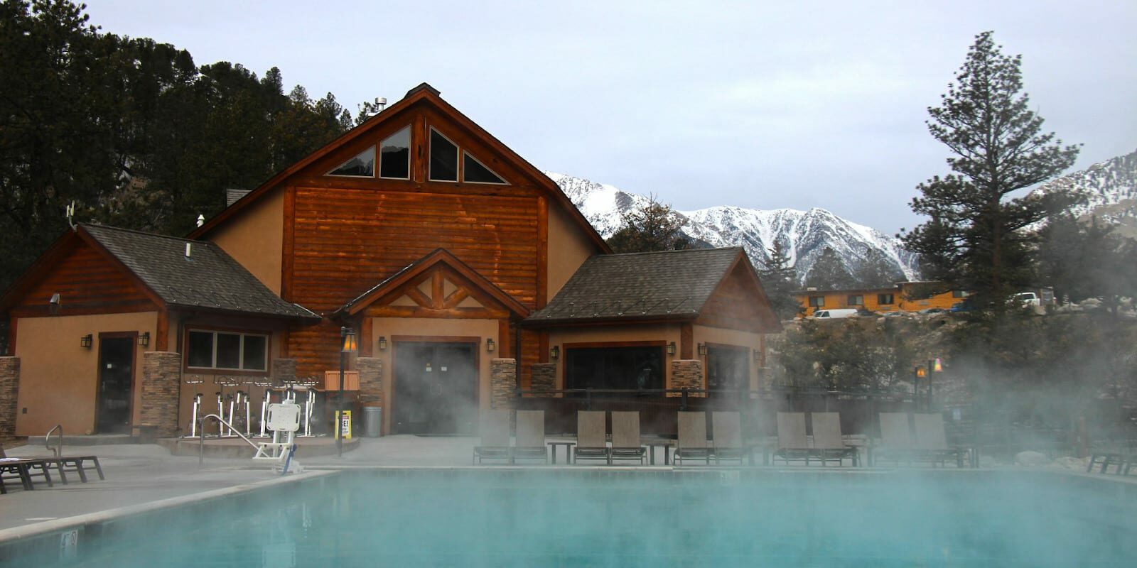 Hot Springs near Buena Vista Mount Princeton Pool