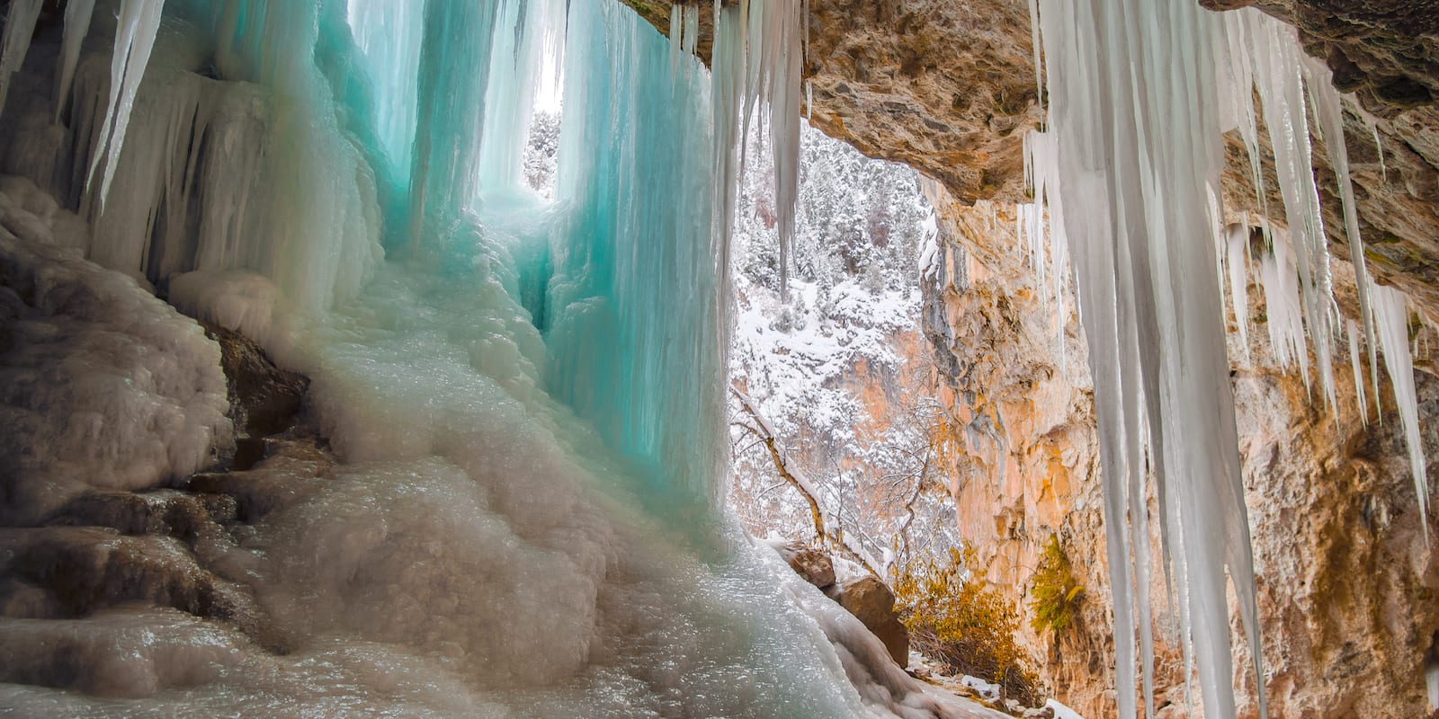 Ice Caves Colorado Rifle Mountain Park