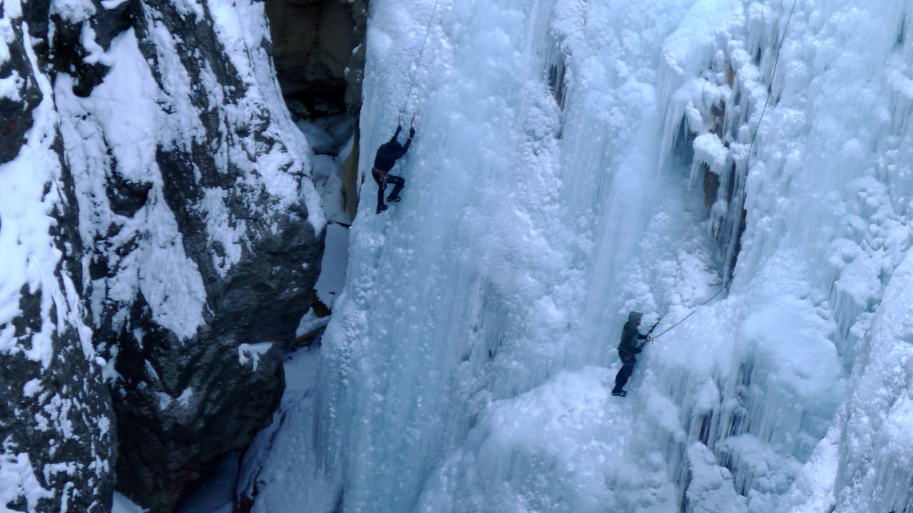 Ice Climbing Ouray Colorado