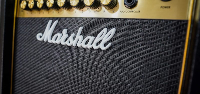 Marshall amplifer