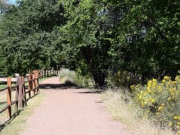 Image of a trail at the John Griffin Regional Park in Canon City, Colorado