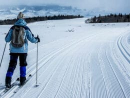 Latigo Ranch Nordic Center Cross Country Skier