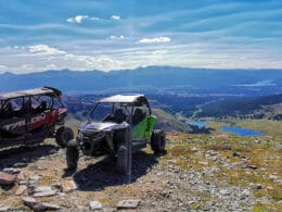 Image of two of Leadville ATV and Snowbike Tours ATVs