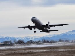 Montrose Regional Airport Departure Plane Takeoff