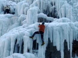 Ouray Ice Park Ice Climbing