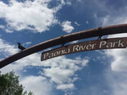 Image of the Paonia River Park in Colorado