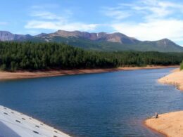 South Catamount Reservoir Dam Colorado