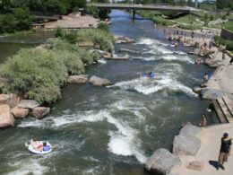 South Platte River Tubing Confluence Park Denver