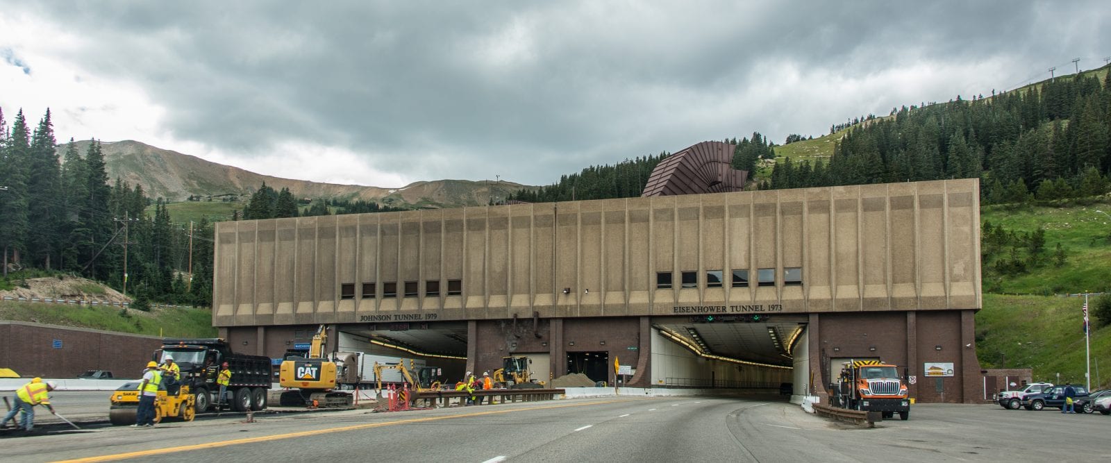 The Dwight Eisenhower Memorial Tunnel, CO