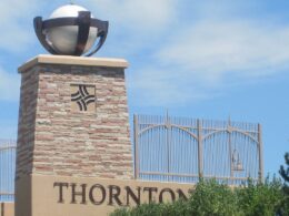 Thornton Colorado Welcome Sign