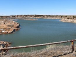 Two Buttes Reservoir in Baca County, Colorado