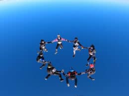 Image of Ultimate Skydiving Adventures skydivers in Colorado